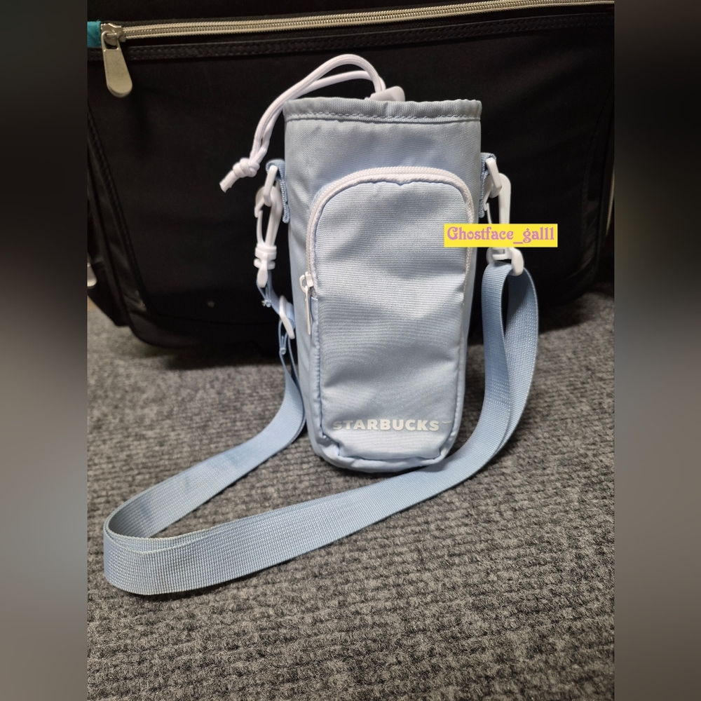 EUC 2025 Spring Starbucks Sky Blue Tumbler Tote